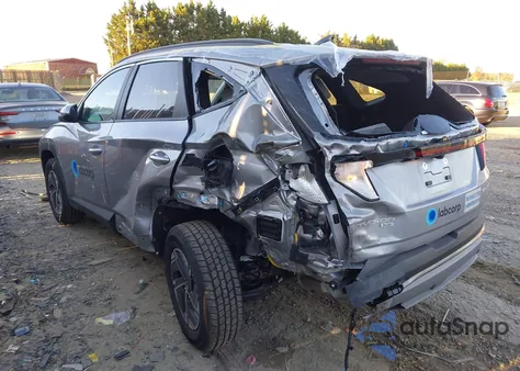 2025 Hyundai Tucson Hybrid Blue z USA, uszkodzony, nr VIN KM8JBDD1XSU314870